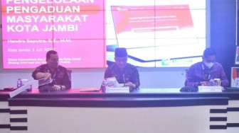 Diskominfo Kota Jambi Sosialisasi Implementasi SP4N LAPOR dan Aplikasi Sikesal